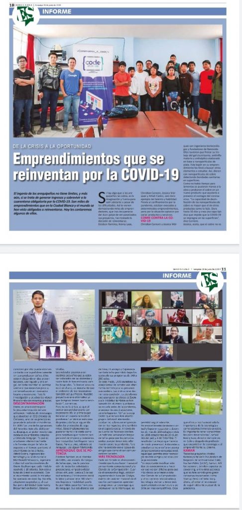 Publicación emprendimiento