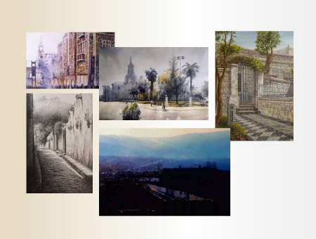 Exposición pictórica colectiva mas allá del tiempo