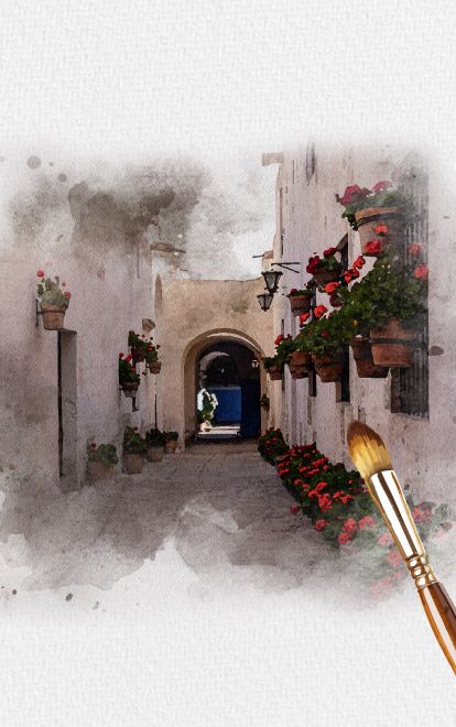 Concurso de Pintura en Acuarela   “Mi rincón en la ciudad”