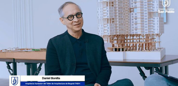 Entrevista a Daniel Bonilla en la UCSP | Arquitectura, formación y ciudad