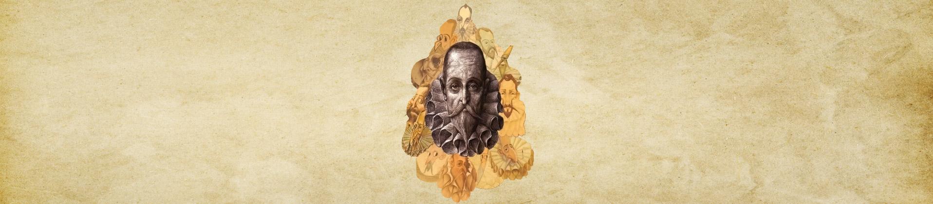 Exposición    “100 caras de Cervantes”