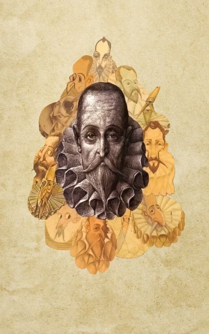 Exposición    “100 caras de Cervantes”