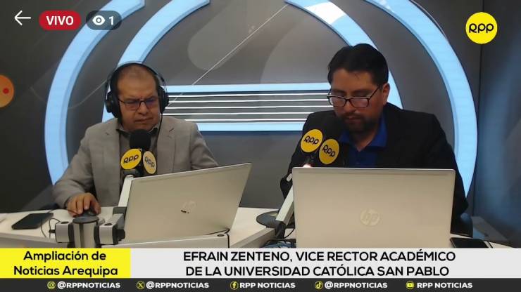 Vicerrector UCSP en RPP: Entrevista sobre la Hoja de Ruta 2026–2031 para Arequipa