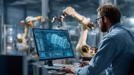 Robótica Industrial: Diseño y Simulación de Robots